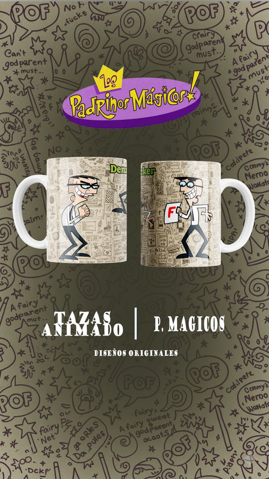 Taza de aventura animada personalizada