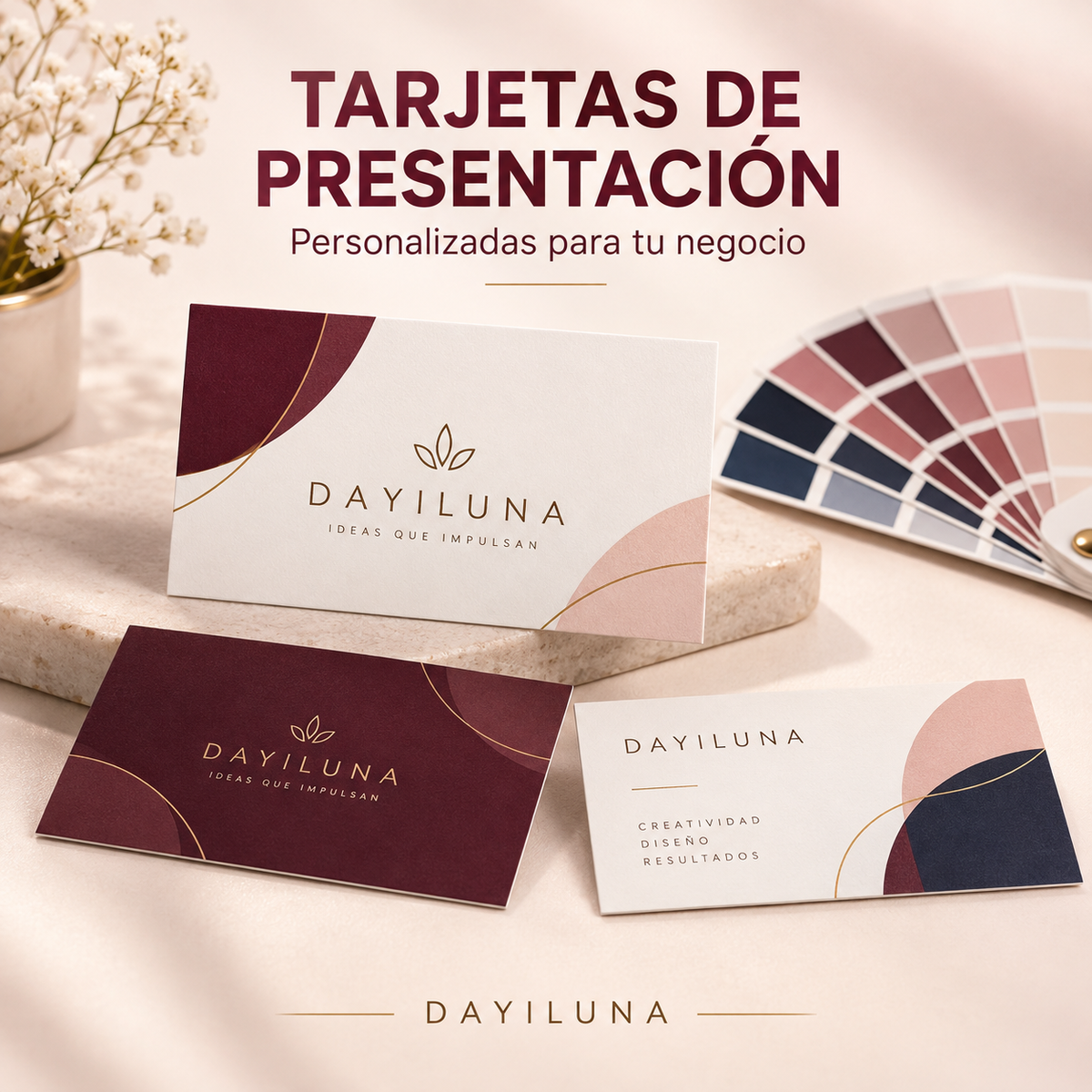 Tarjetas de presentación personalizadas