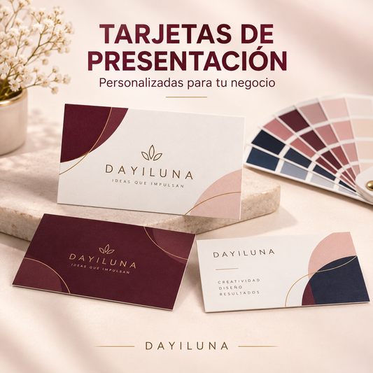 Tarjetas de presentación personalizadas