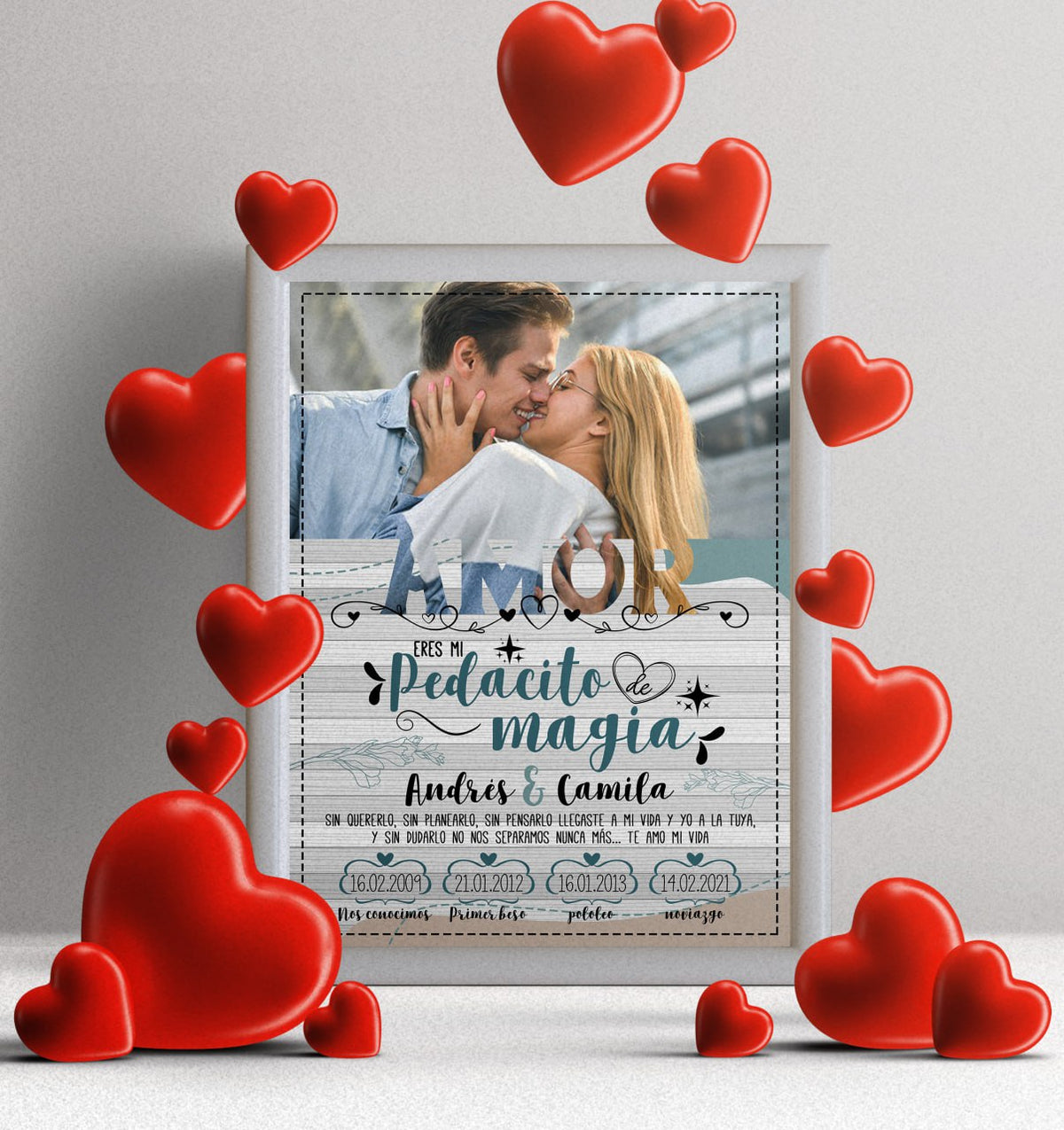 Cuadros Personalizados para Parejas y Aniversarios