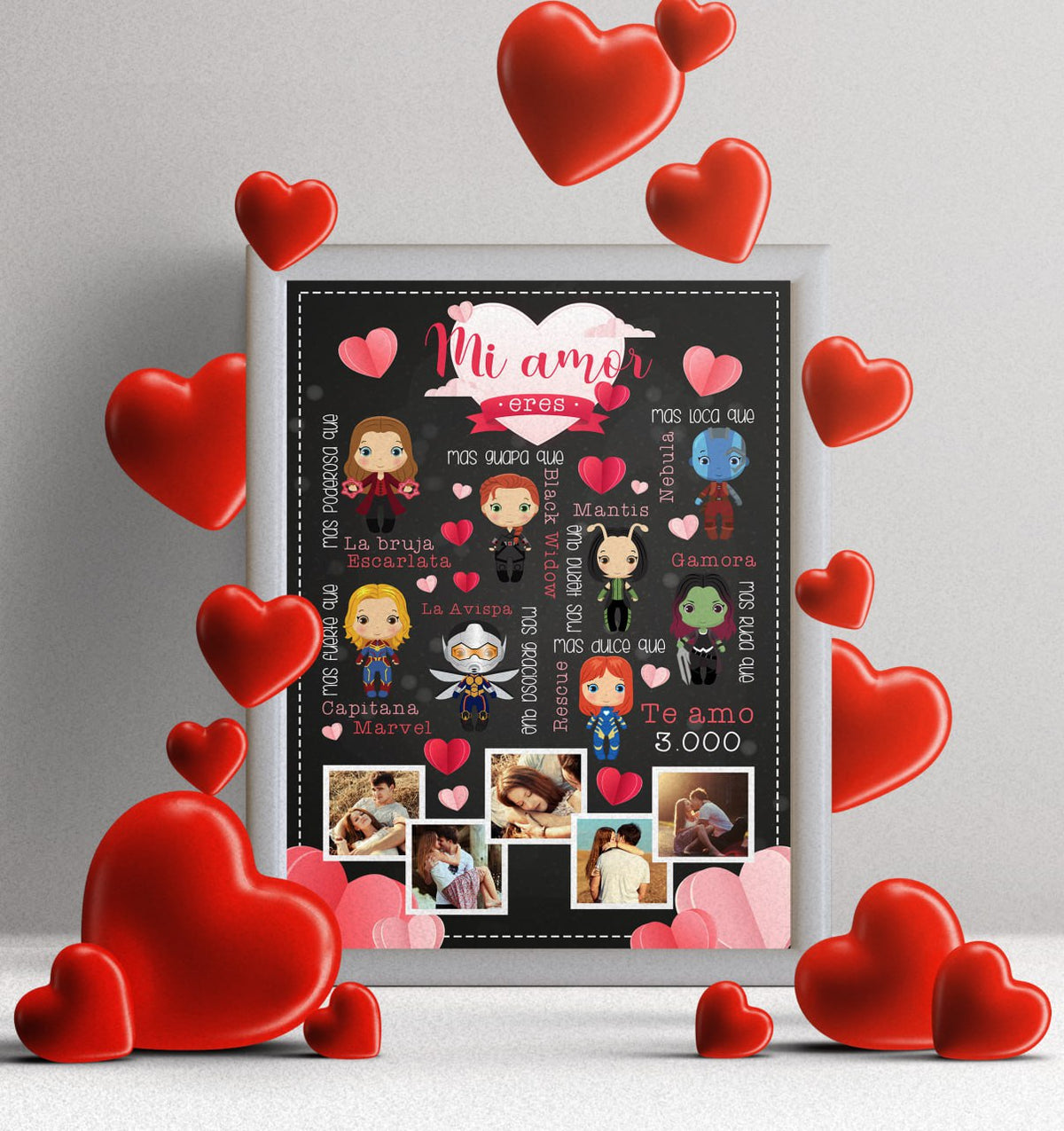 Cuadros Personalizados para Parejas y Aniversarios