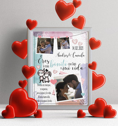 Cuadros Personalizados para Parejas y Aniversarios