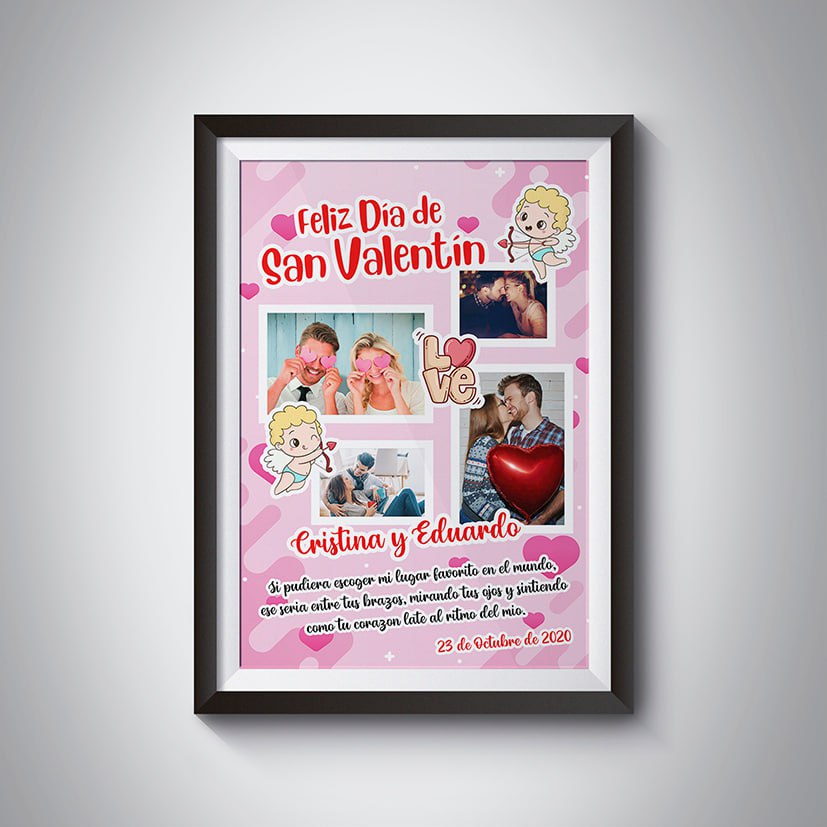 Cuadros Personalizados para Parejas y Aniversarios