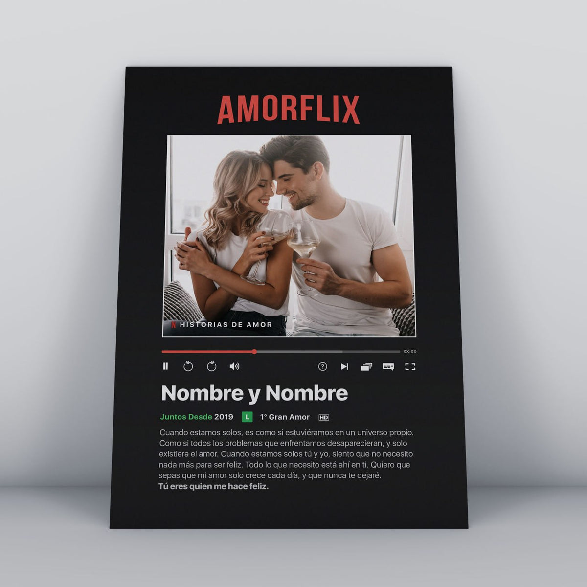 Cuadros Personalizados para Parejas y Aniversarios