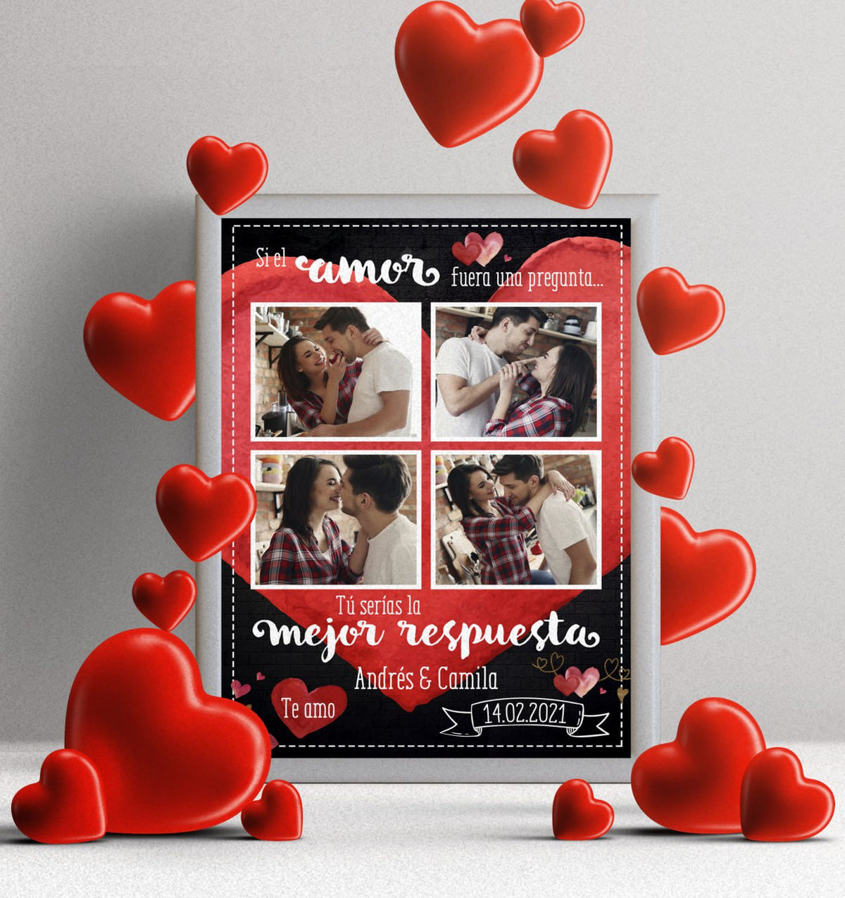 Cuadros Personalizados para Parejas y Aniversarios