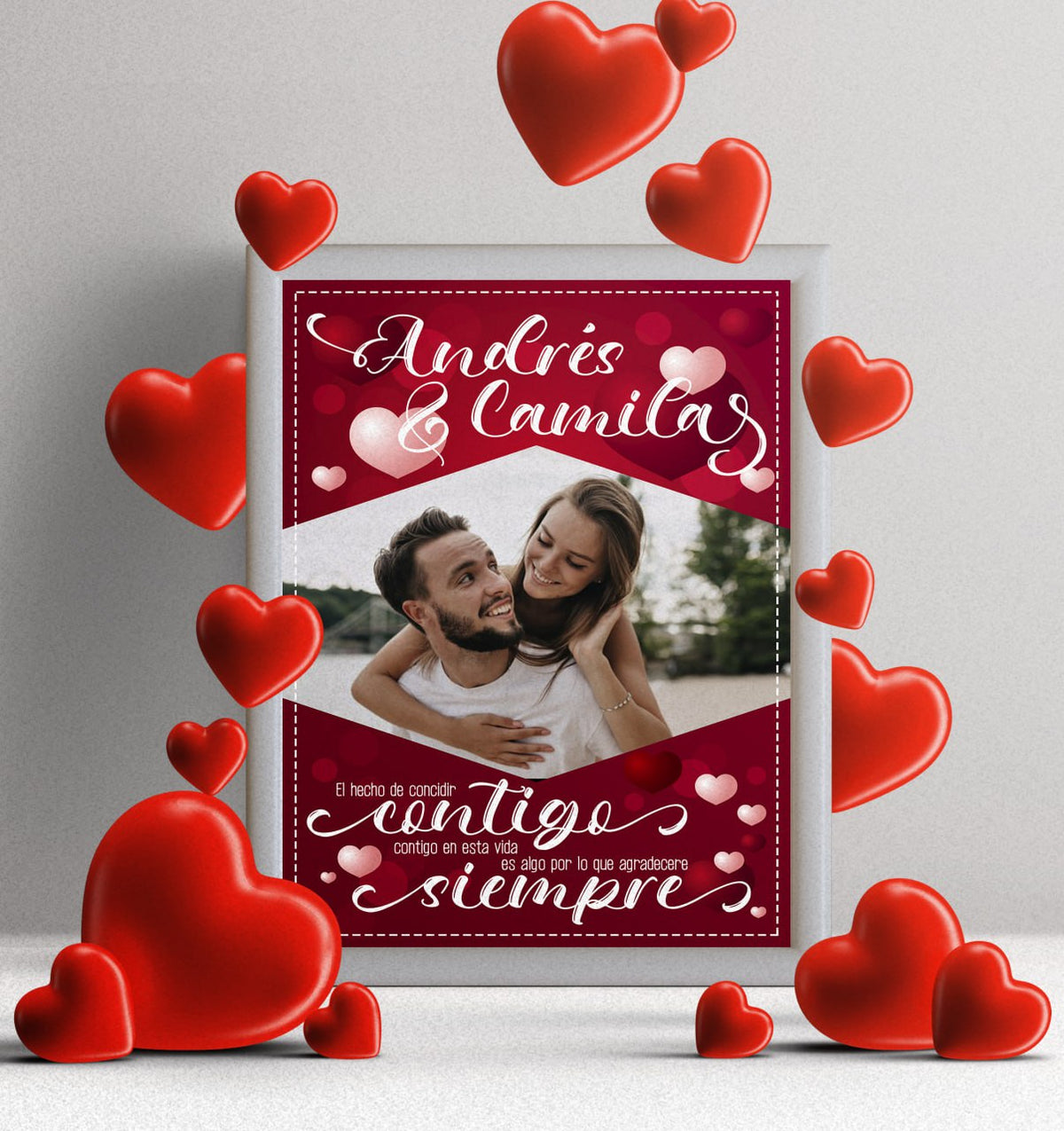 Cuadros Personalizados para Parejas y Aniversarios